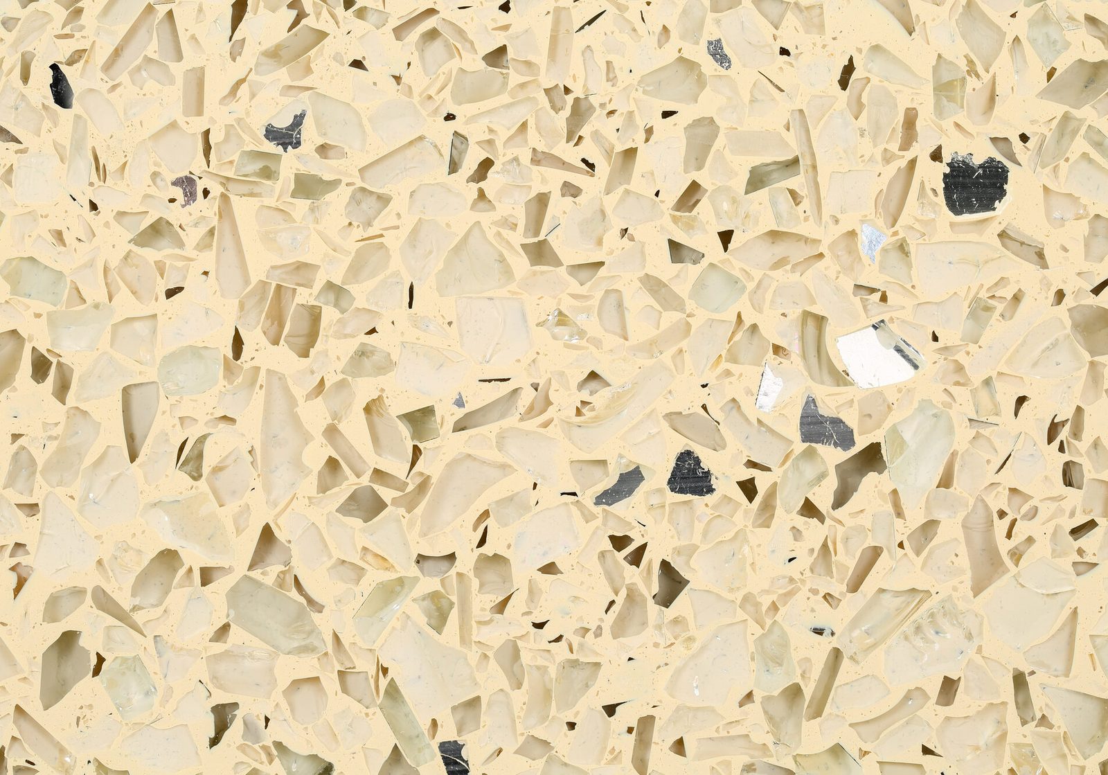 yellow terazzo texture