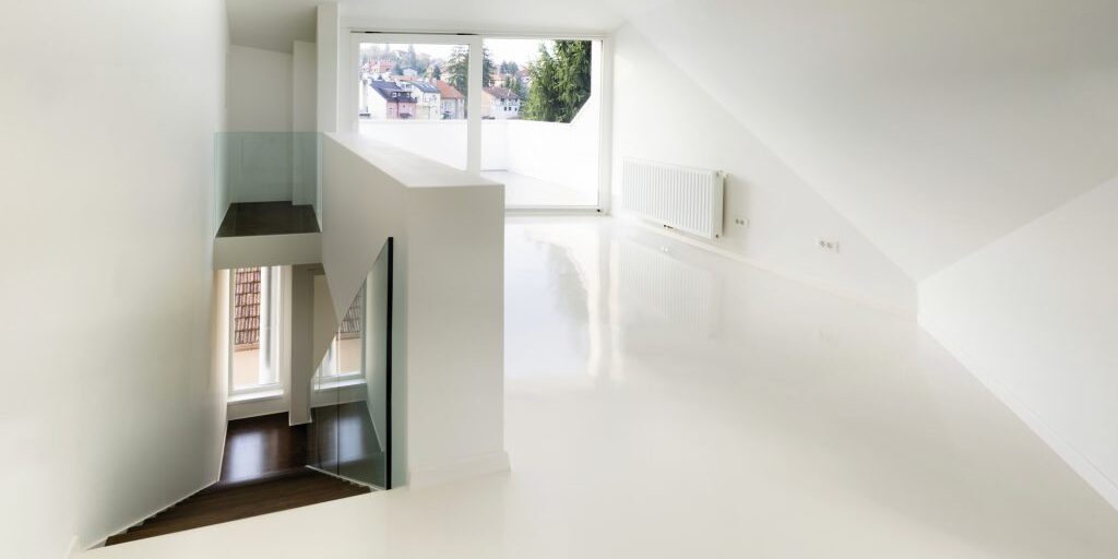 basement with white backround