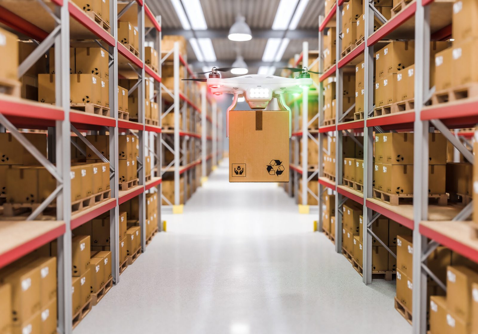 warehouse drones